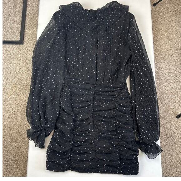 SABINE MUSAYEV Manuela‎ Mini Dress in Black Size XS - Picture 9 of 10